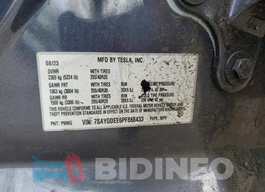 7SAYGDEE6PF868433 Photo# 13