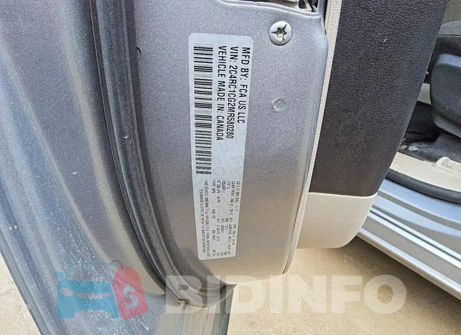 2C4RC1CG2MR580280 Photo# 13