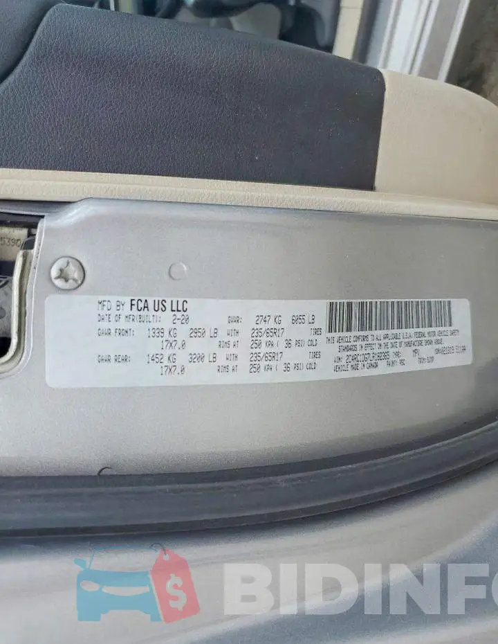 2C4RC1DG7LR182365 Photo# 13