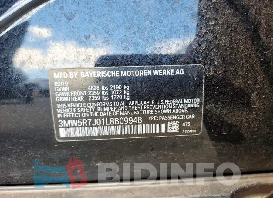 3MW5R7J01L8B09948 Photo# 12