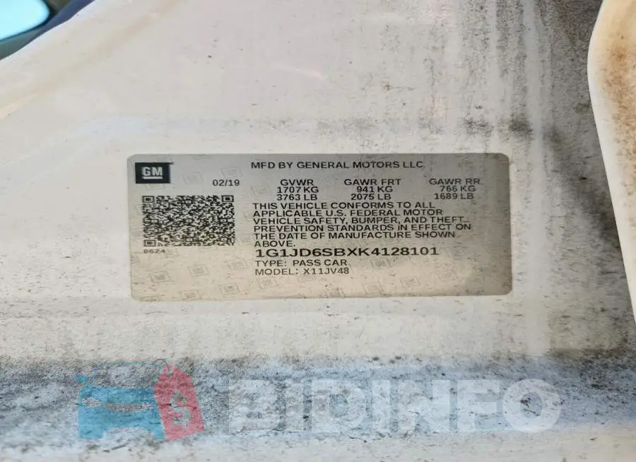 1G1JD6SBXK4128101 Photo# 12