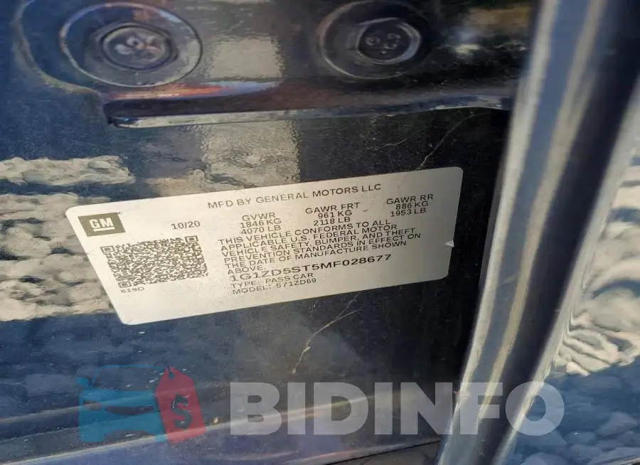 1G1ZD5ST5MF028677 Photo# 12