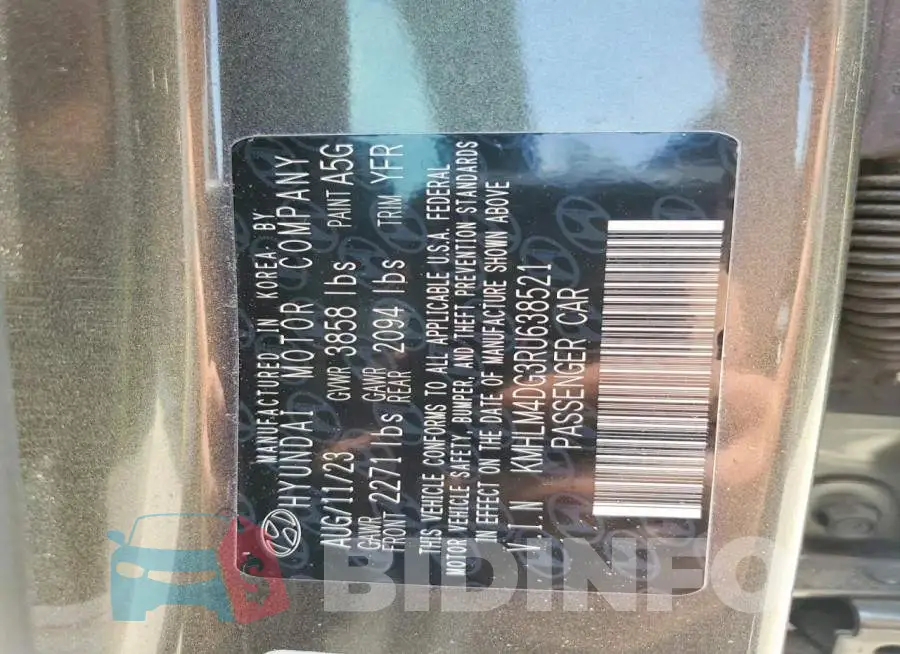 KMHLM4DG3RU638521 Photo# 12