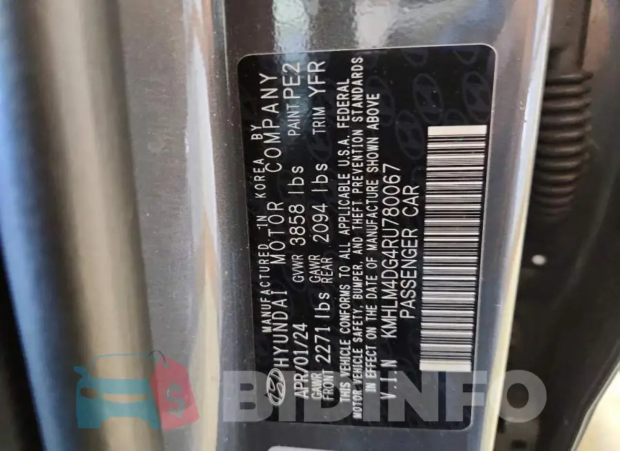 KMHLM4DG4RU780067 Photo# 13