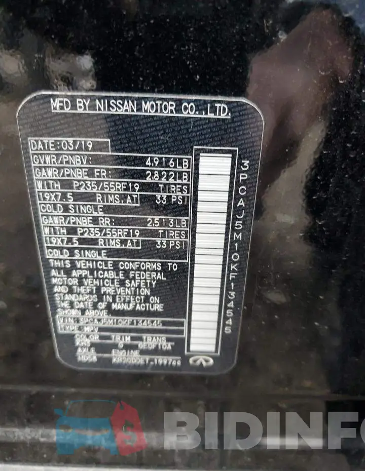 3PCAJ5M10KF134545 Photo# 13
