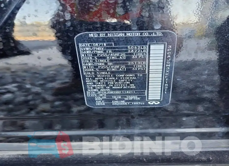 3PCAJ5M3XKF118211 Photo# 14