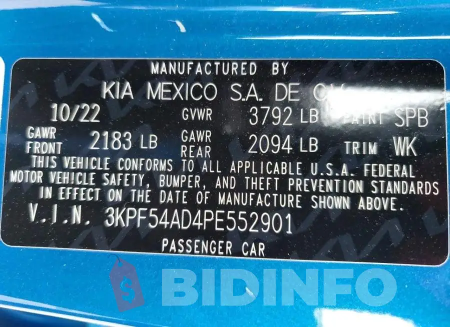 3KPF54AD4PE552901 Photo# 12