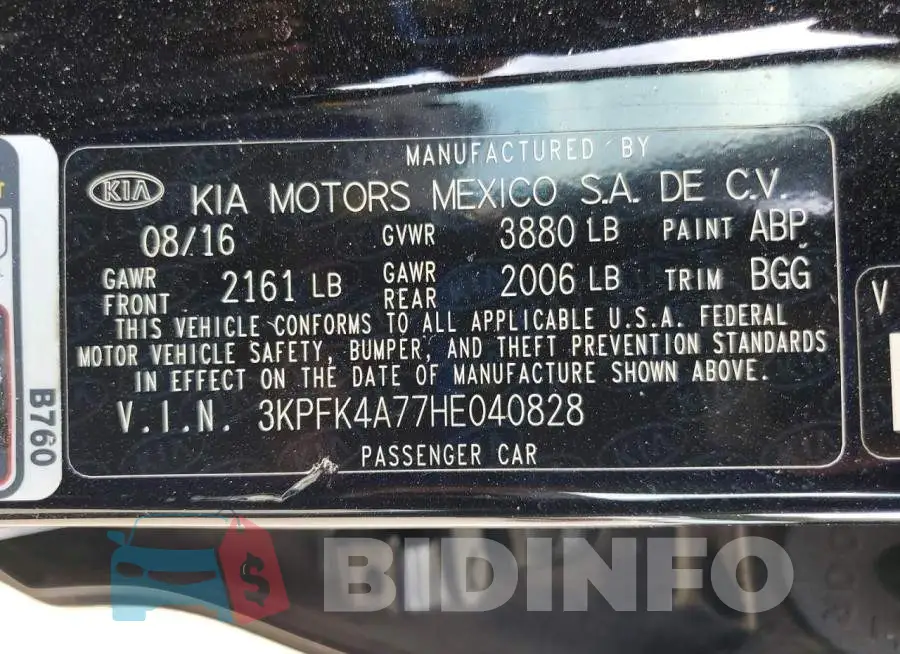 3KPFK4A77HE040828 Photo# 12
