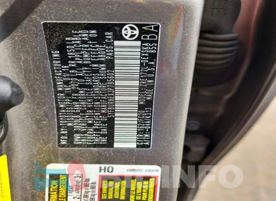 5YFBURHEXJP795602 Photo# 12