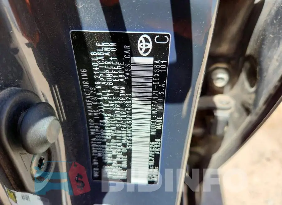 5YFS4MCE6PP148021 Photo# 13