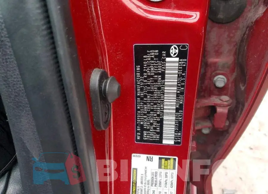 5YFS4MCE8NP138216 Photo# 12