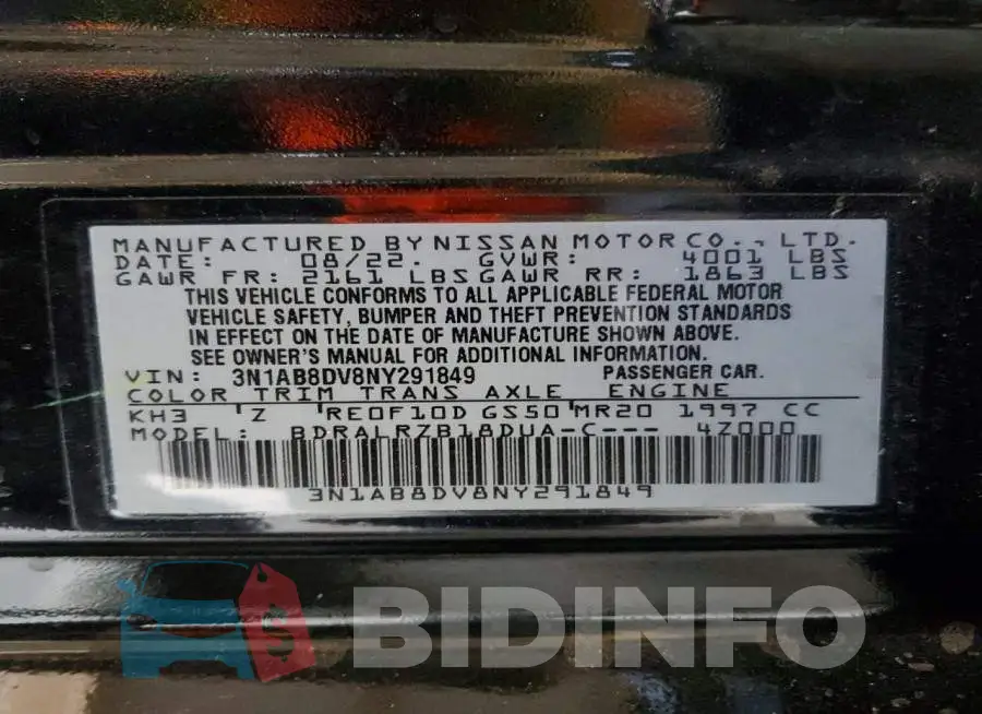 3N1AB8DV8NY291849 Photo# 12