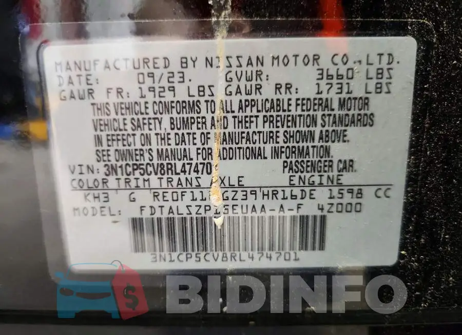 3N1CP5CV8RL474701 Photo# 13