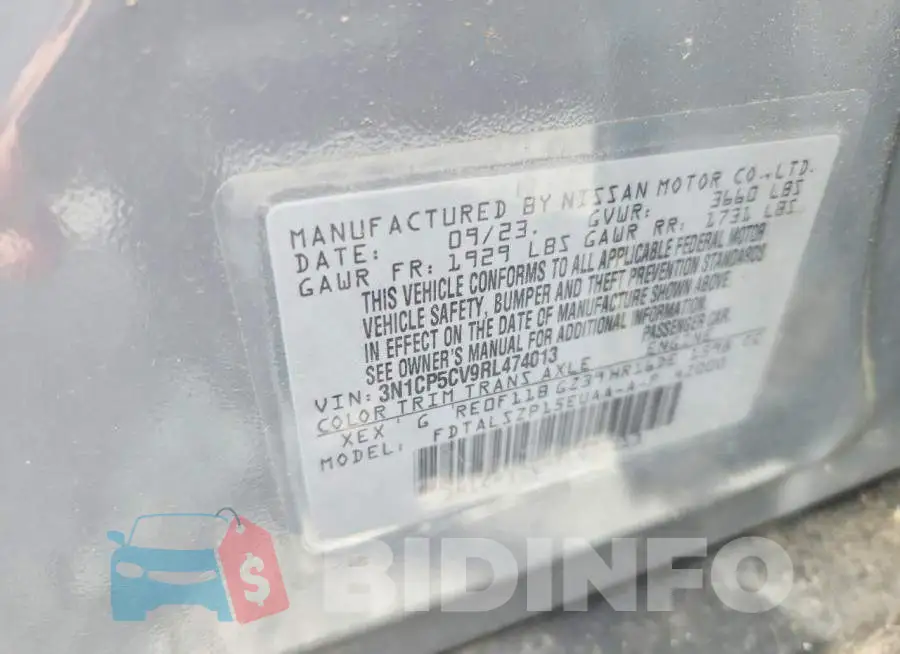 3N1CP5CV9RL474013 Photo# 13