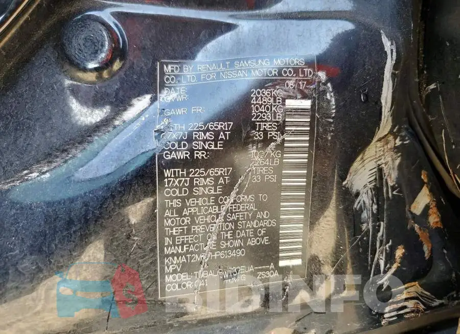 KNMAT2MT7HP613490 Photo# 12
