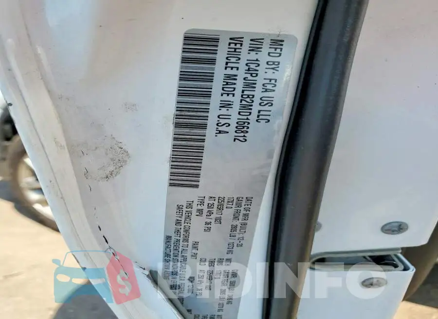 1C4PJMLB2MD166812 Photo# 13