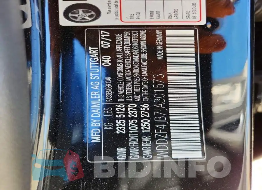 WDDZF4JB7JA301573 Photo# 13
