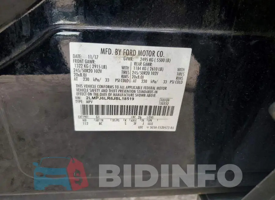 2LMPJ6LR6JBL18519 Photo# 13