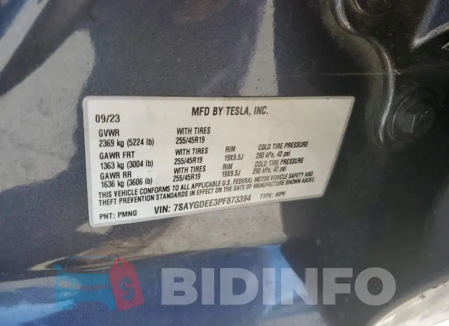 7SAYGDEE3PF873394 Photo# 12