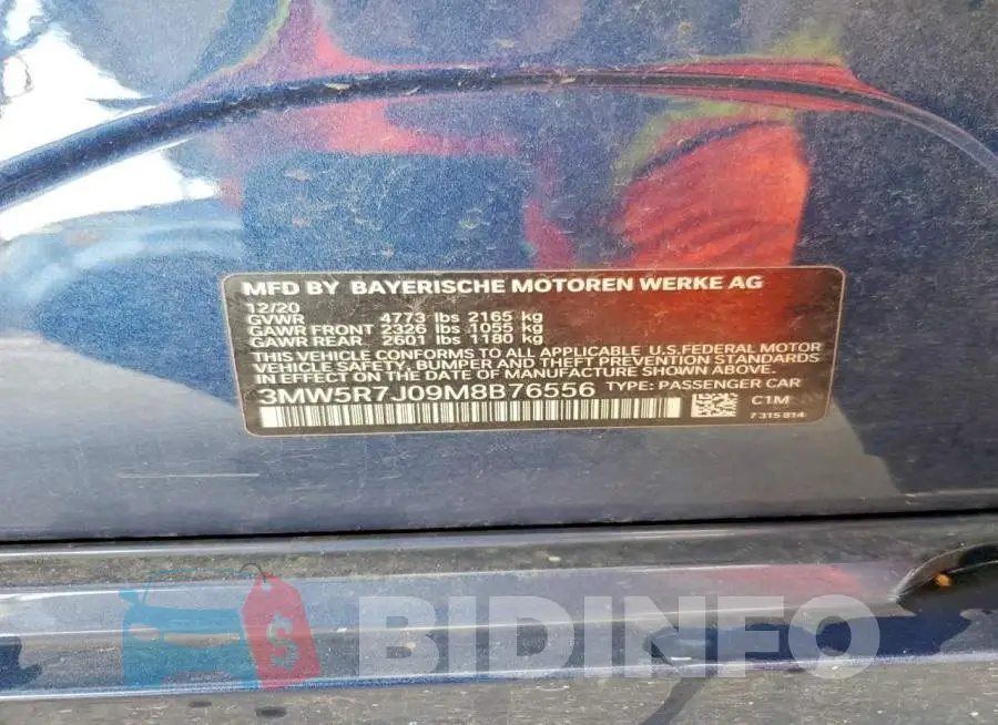 3MW5R7J09M8B76556 Photo# 12