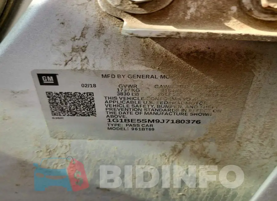 1G1BE5SM9J7180376 Photo# 13