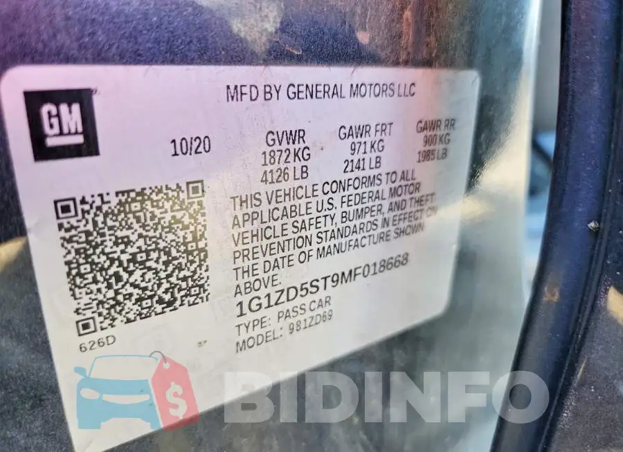 1G1ZD5ST9MF018668 Photo# 12