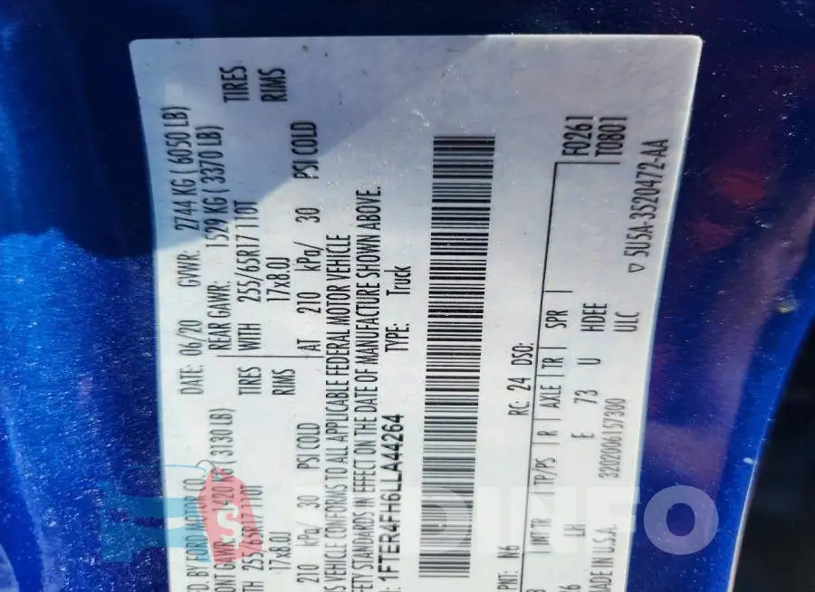 1FTER4FH6LLA44264 Photo# 12
