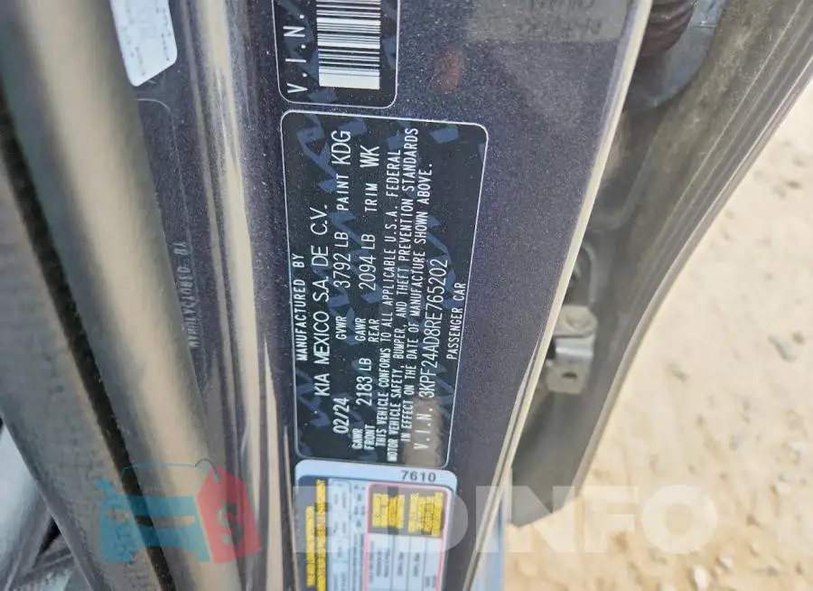 3KPF24AD8RE765202 Photo# 12