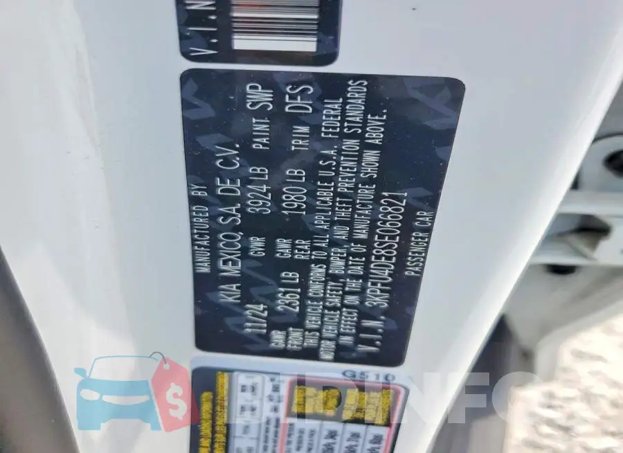 3KPFU4DE8SE066821 Photo# 13