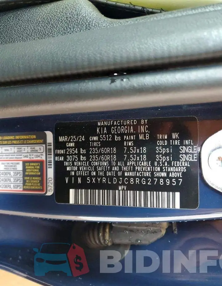5XYRLDJC8RG278957 Photo# 14