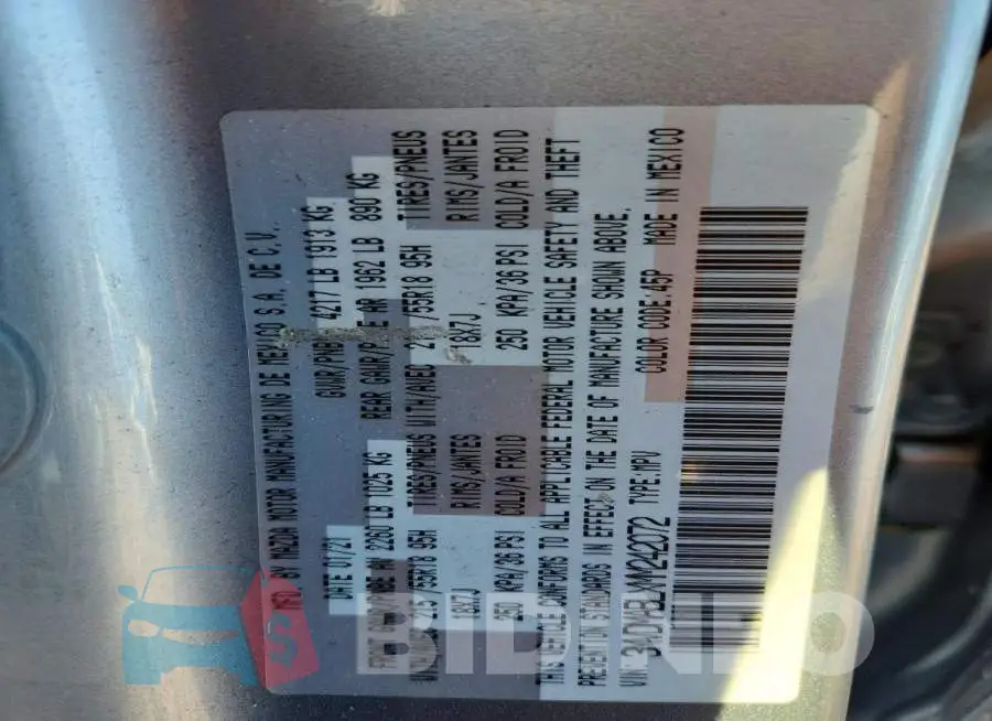 3MVDMABLXMM242072 Photo# 13