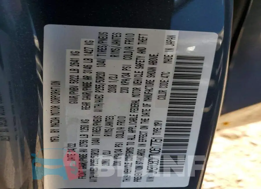 JM3TCBDY7N0617751 Photo# 13