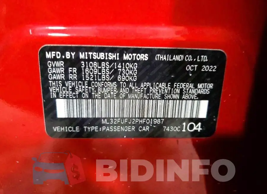 ML32FUFJ2PHF01987 Photo# 12