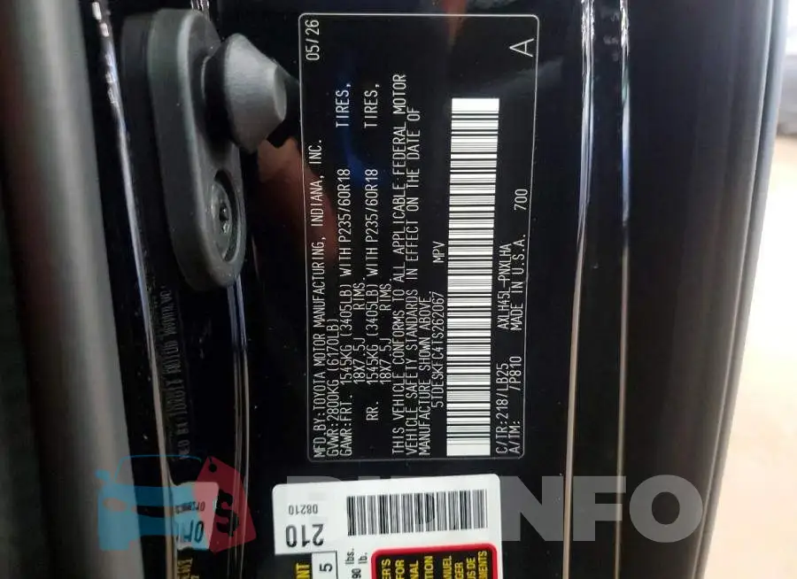 5TDESKFC4TS262067 Photo# 13