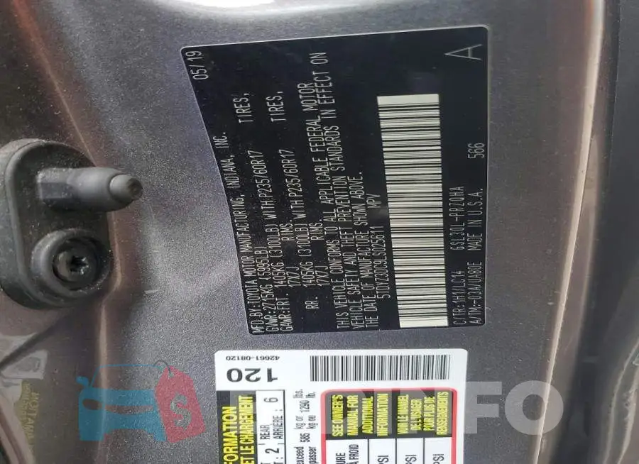 5TDYZ3DC9LS025611 Photo# 13