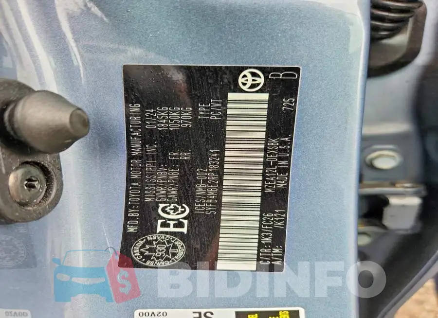 5YFB4MBE2RP183241 Photo# 12