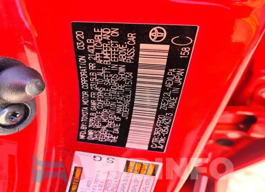JTDEPRAE6LJ115734 Photo# 12