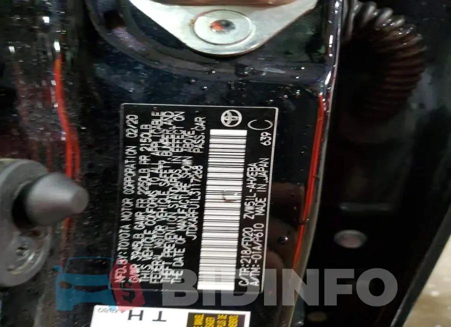 JTDKARFU1L3117268 Photo# 12