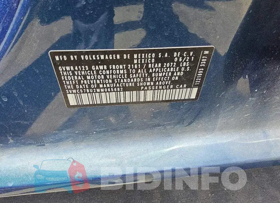 3VWC57BU2MM065682 Photo# 12