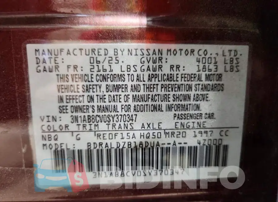 3N1AB8CV0SY370347 Photo# 12