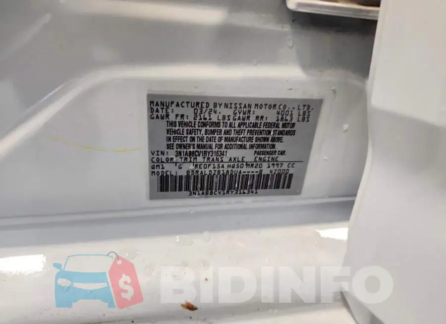 3N1AB8CV1RY316341 Photo# 12