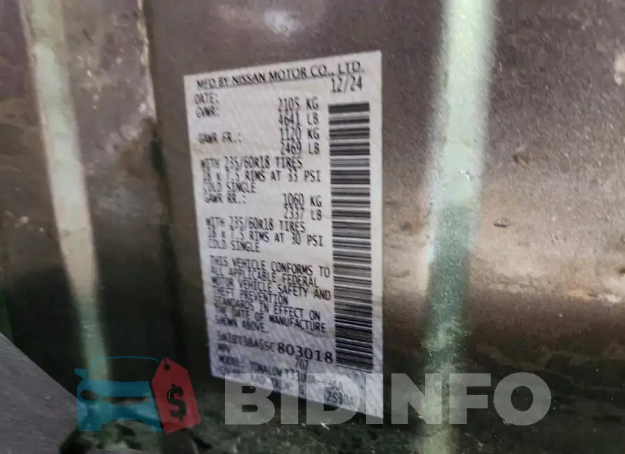5N1BT3BA5SC803018 Photo# 14