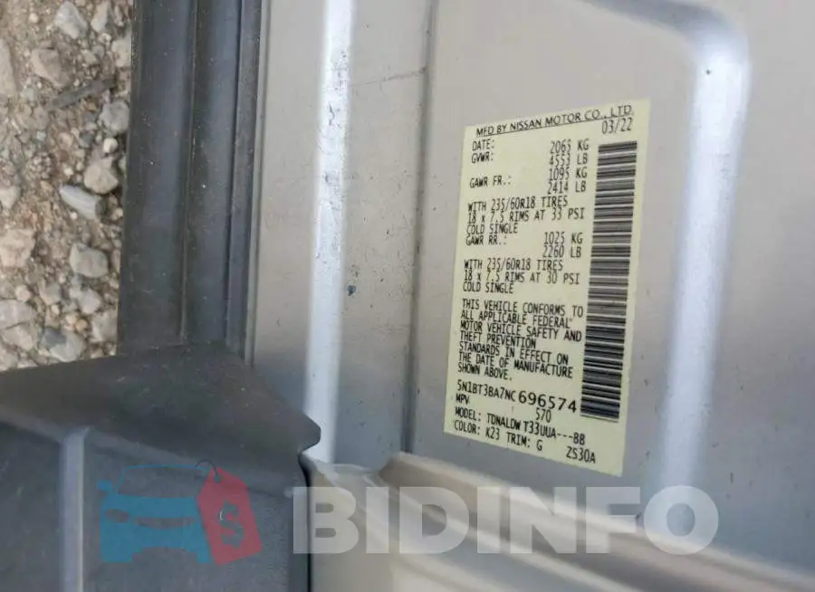 5N1BT3BA7NC696574 Photo# 12
