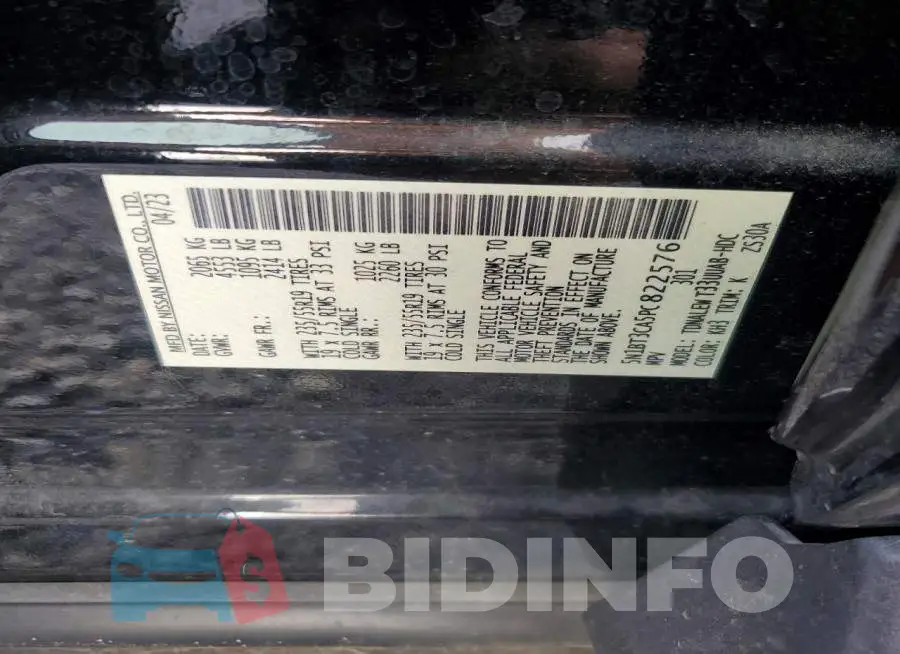 5N1BT3CA5PC822576 Photo# 14