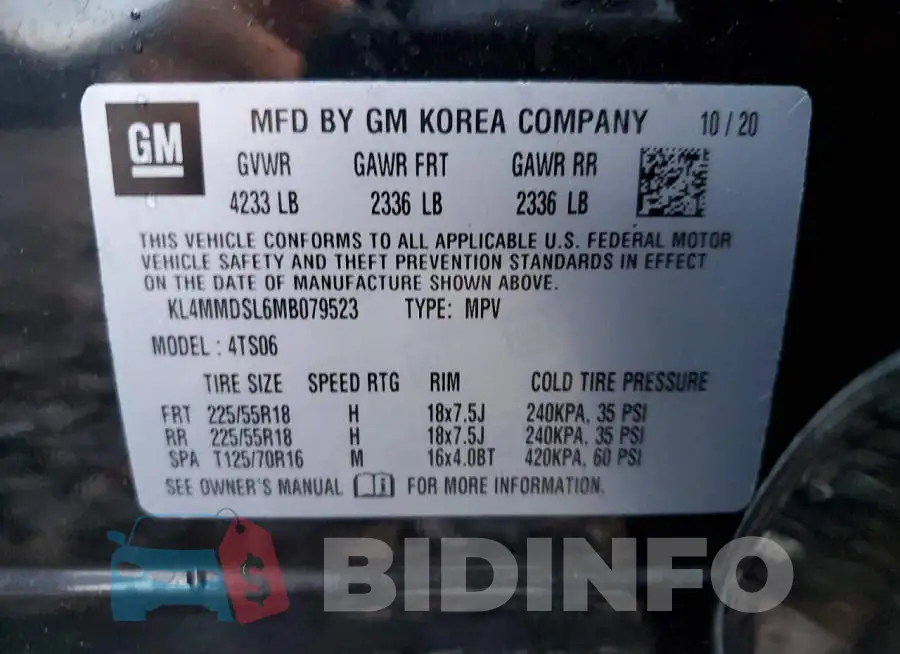 KL4MMDSL6MB079523 Photo# 13