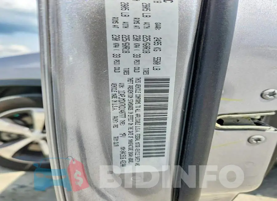 1C4PJMDX7KD140777 Photo# 12