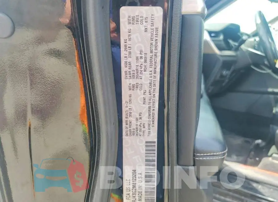 1C4RJKBG2M8123204 Photo# 13