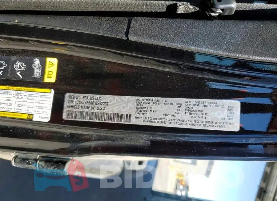 1C4RJXP66RW292237 Photo# 14