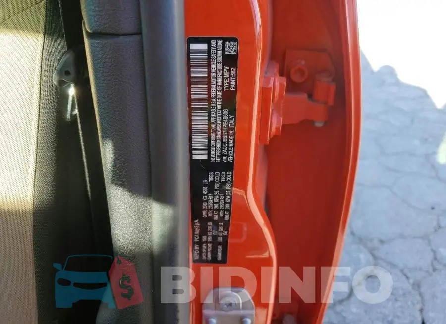 ZACCJBBB7HPE49606 Photo# 13