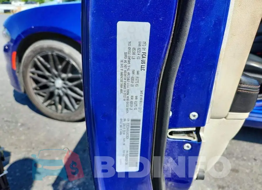 2C3CDXHG4JH223624 Photo# 12